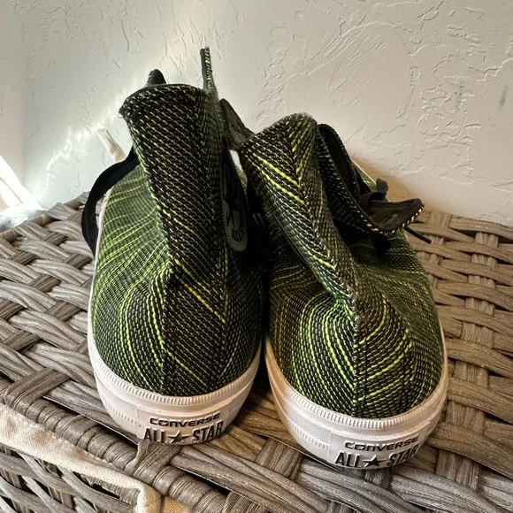 Converse Green High-Top Sneakers - Picture 3 of 4